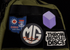 Six Sided Discs' Logo Velcro Patch