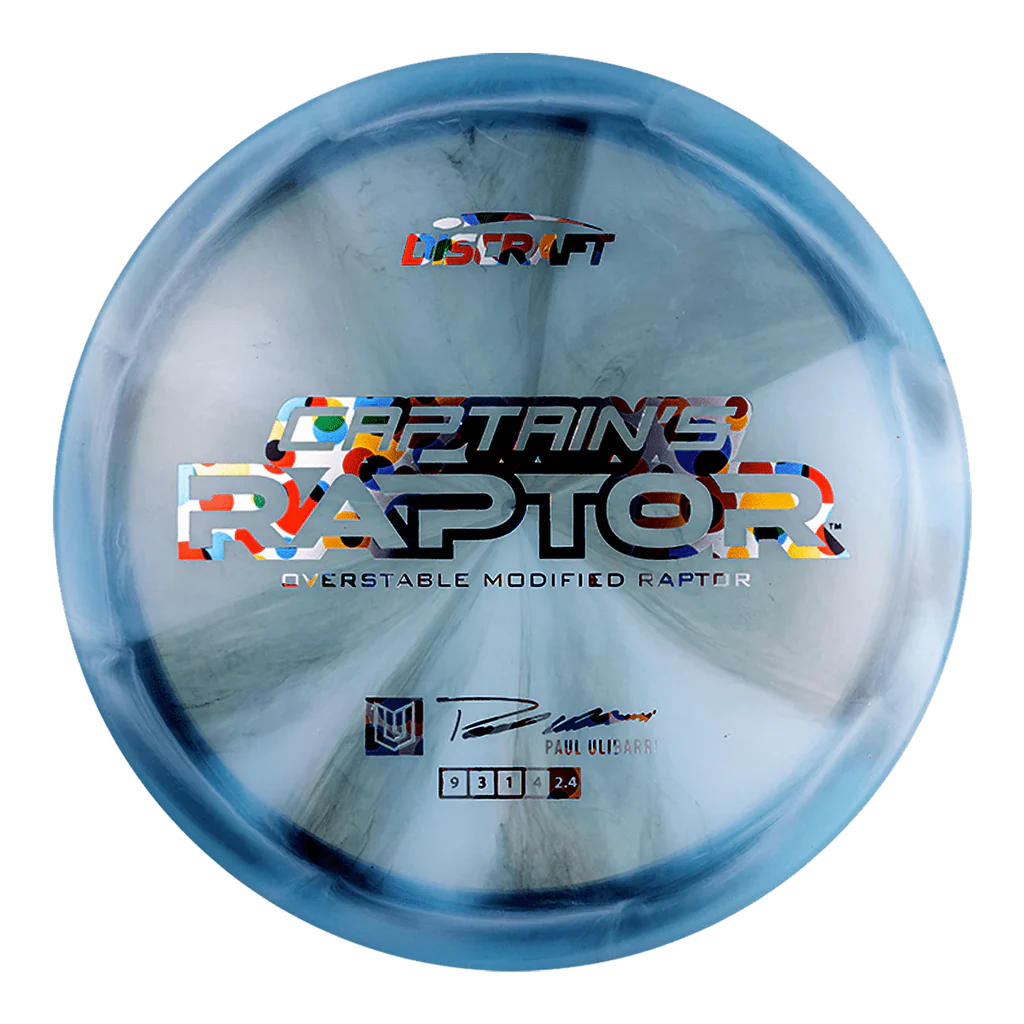 Captain's Raptor 9/3/1/4 – Six Sided Discs